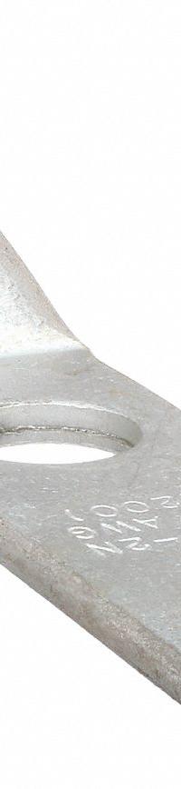 Compression Lug: For 4/0 AWG, Stranded Wire, 1/2 in Stud Size, Long, Copper Barrel (MPN YA282N). Key specifications — Inspection Hole: No; For Wire Type: Stranded; For Wire Sizes: 4/0 AWG; Brand: BURNDY; Manufacturer Part Number: YA282N.