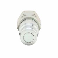 HANSEN Hydraulic Quick Connect Hose Coupling: 3/8 in, Steel, 29 lpm Max. Flow Rate, Push-to-Connect (MPN 10FFP37). Key specifications — Coupling Locking Type: Push-to-Connect; Body Material: Steel; Thread Size: 3/8"-18; Brand: HANSEN.