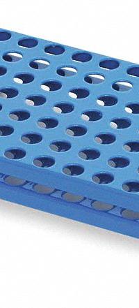 Tube Rack: Steel, (70) Tubes (MPN 30400114). Key specifications — Material: Steel; Total Holding Capacity: (70) Tubes; Brand: OHAUS.