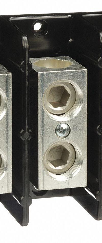 SQUARE D Power Distribution Block: Open - Open Blocks with Lugs