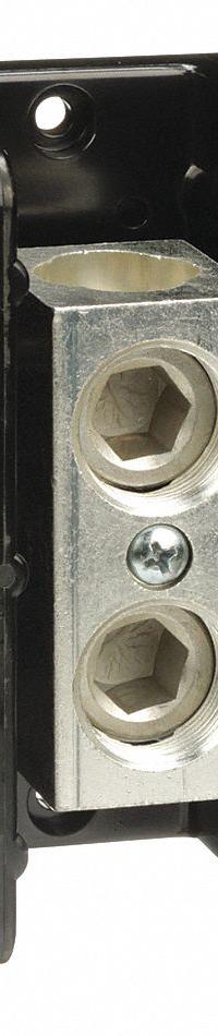 SQUARE D Power Distribution Block: Open, Lug, Lug, 4 AWG – 600 kcmil For Line Side Wire Sizes (MPN 9080LBA364101). Key specifications — attr1361688: Surface; attr1308686: SQUARE D; attr1361672: Aluminum.
