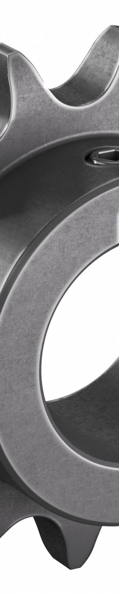 TSUBAKI Single Strand Sprocket: 50 - Size 50 Fixed-Bore Roller Chain Sprockets