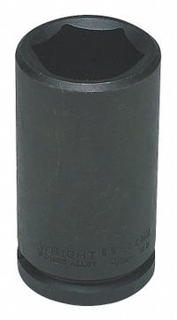 WRIGHT TOOL Impact Socket: 3/4 in Drive Size, SAE, 1 in Socket Size, 6-Point, Std, Black Oxide (MPN 6232). Key specifications — attr1215501: WRIGHT TOOL; attr1215515: Black Oxide; attr1215518: 1 in.