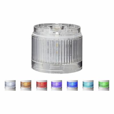 PATLITE Tower Light Module: Steady, 24V DC, Amber/Blue/Cyan/Green/Purple/Red/White - Steady Light Modules