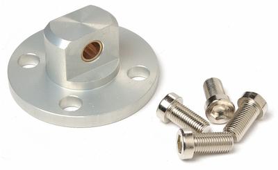 SPEEDAIRE Single Rear Clevis: Flange Mount Type, Fits 40 mm Bore Dia, Aluminum - Clevis Mounting Hardware