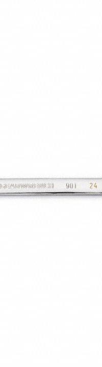 GEARWRENCH Combination Ratcheting Wrench: Alloy Steel, Full Polish Chrome, 24 mm Head Size, Std (MPN 86724). Key specifications — attr309600: 24 mm; attr309611: Full Polish Chrome; attr309610: Alloy Steel; attr309604: Yes; attr309612: No; attr309613: No; attr309615: No; attr324932: GEARWRENCH.