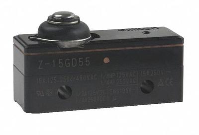 OMRON Snap Action Switch: Plunger Actuator, 1NO/1NC - Plunger Snap-Action Switches