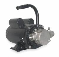 DAYTON Utility Pump: 115/230V AC, 80 ft Max head, 3/4 in FNPT, 3/4 in FNPT, 5,000 SUS Max. Viscosity (MPN 3ACC5). Key specifications — Nameplate Voltage: 115/230V AC; Impeller Material: Buna-N; Brand: DAYTON.
