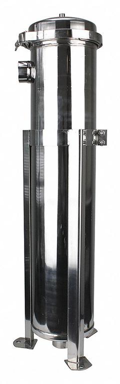 PENTAIR/PENTEK Bag Filter Housing: 304 Stainless Steel, Bag Trade Size 2, 3 in, NPT, 135 gpm (MPN ES23NA415-75). Key specifications — Brand: PENTAIR/PENTEK; Cover Type: Swing Bolts Closure.