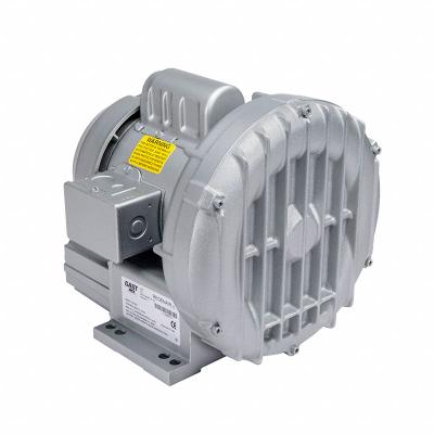 GAST Regenerative Blower: 0.5 hp, 43 in wc Max Op Pressure, 40 in wc Max Vacuum - 1-Stage Regenerative Blowers