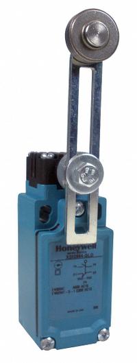 HONEYWELL Non Plug-In Limit Switch: 60 mm Mounting Hole Vertical Center to Center Distance, GLD, 26° (MPN GLDA01A2B). Key specifications — Manufacturer Part Number: GLDA01A2B; Brand: HONEYWELL; Electrical Connection: Screw Terminals; Series: GLD.