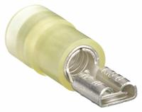 GRAINGER Wire Disconnect: Female Socket, Yellow, Nylon, Partial Coverage, 12 AWG – 10 AWG Wire Size (MPN 24C855). Key specifications — attr1307035: GRAINGER; attr1307036: 24C855.