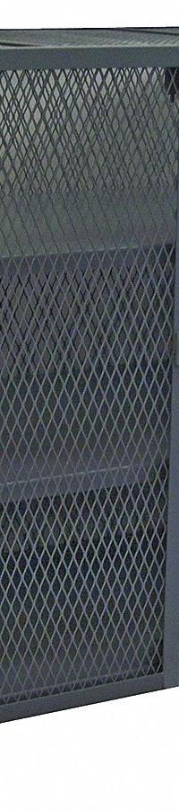 JAMCO Storage Cabinet: 60 in x 36 in x 54 in, 3 Fixed Shelves, Swing Handle & Padlock Hasp, Legs (MPN MC460BL). Key specifications — Brand: JAMCO; Body Panel Type: Ventilated; Base Type: Legs; Cabinet Color: Black; Frame Assembled: Assembled.