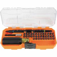 KLEIN TOOLS: KNECT™, 21 or More Tips, 46 Pieces, 39 Bits, Double End/Single End, Replaceable Shank (MPN 32501HD). Key specifications — attr1213245: T27; attr1213221: Molded; attr1213219: KLEIN TOOLS.
