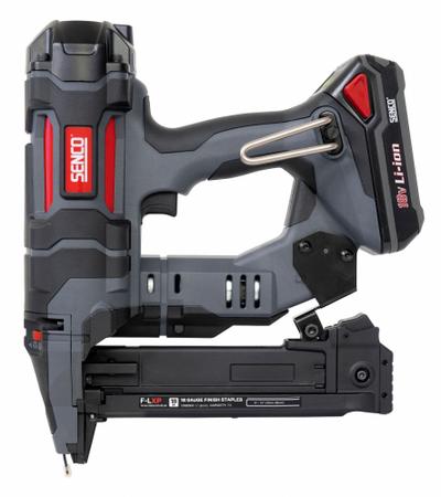 SENCO Staple Gun: 1 Battery, 1 Charger, Combo, For 3/8 in to 1 1/2 in Staple Leg Lg - Senco Cordless Staplers