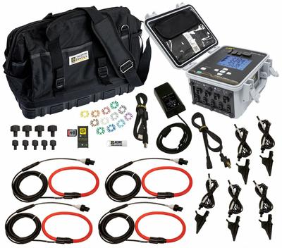 AEMC INSTRUMENTS Power Energy Logger: For Single/Split/Three Phase, CAT IV 1000V - Power Analyzers