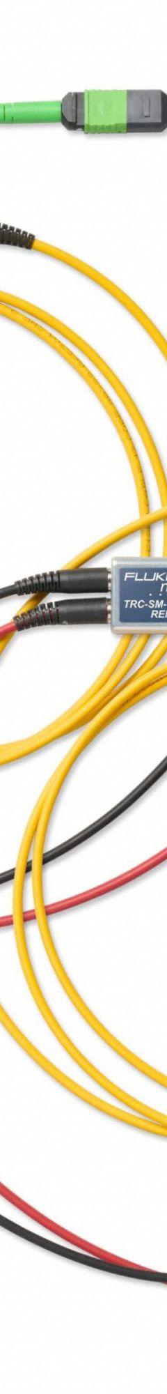 FLUKE NETWORKS Test Reference Cord Set: Test Reference Cord Set, CFM-TRC-S-MPO12U, CertiFiber™ Max. Key specifications — Brand: FLUKE NETWORKS; Product Type: Test Reference Cord Set; Compatible Series: CertiFiber™ Max; For Use With: Single-Mode MPO 12 Pinned Cables; Includes: TRC Fiber; Manufacturer Part Number: CFM-TRC-S-MPO12U.