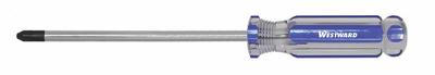 WESTWARD General Purpose Pozidriv Screwdriver: #2 Tip Size, 6 in Shank Lg - Pozidriv Screwdrivers