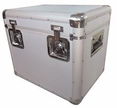 WESTWARD Protective Case: 32.1 gal, 18 in x 24 in x 20 1/2 in, Gray, Aluminum, 2 Handles, Steel (MPN 29PH27). Key specifications — Closure Type: Padlock Hasp; Brand: WESTWARD; Color: Gray; Handle Style: Recessed.