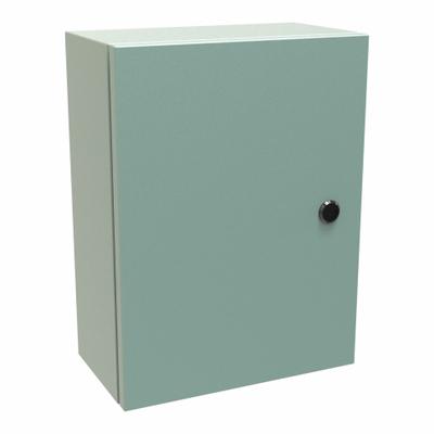 HAMMOND Electrical Enclosure: Steel, 16 in x 12 in x 6 in, NEMA 12/3R/4, Solid Cover - Steel Washdown Enclosures