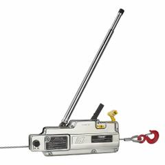 TRACTEL Manual Cable Hoist: Hook Mounted - No Trolley, 4,000 lb Lifting Capacity (MPN 18119060K). Key specifications — Brand: TRACTEL; Included Components: Wire Rope.