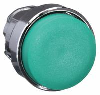 SCHNEIDER Extended Push Button: Green, 22 mm Mounting Size, Metallic, Momentary (MPN ZB4BL3). Key specifications — Brand: SCHNEIDER; Action: Momentary; Series: XB4; Push Button Material Type: Metallic.