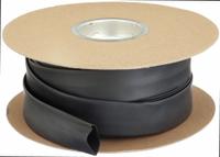 TECHFLEX Heat Shrink Tubing: 0.71 in I.D. Before Shrinking, 0.24 in I.D. After Shrinking, 100 ft Lg (MPN H2N0.75BK). Key specifications — Color: Black; Brand: TECHFLEX.