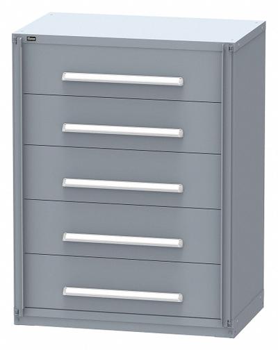 STANLEY VIDMAR Weapon Storage Cabinet: Padlock Hasp, 5 Weapon Drawers, 59 in Overall Ht - Weapon Storage Cabinets
