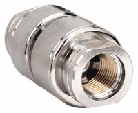WATTS Dual Check Vacuum Breaker: LFN9, 3/8 in Pipe Size, FNPT x FNPT, 7 gpm Flow Rate, Brass, Female (MPN 3/8 LF N9C - 3/8"). Key specifications — Brand: WATTS; Connection Type: FNPT x FNPT.
