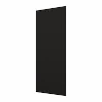 HADRIAN Screen: Stainless Steel, Powder-Coated, Black, 48 in Ht, 24 in Wd, 1 in Thick (MPN 520124-510). Key specifications — Door Swing: In Swing; Brand: HADRIAN; Color: Black; Finish/Texture: Powder-Coated.