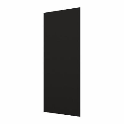 HADRIAN Screen: Stainless Steel, Powder-Coated, Black, 48 in Ht, 24 in Wd - Panels & Panel Posts for Bathroom Partitions