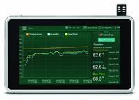 EXTECH Humidity Data Logger: 10%to 95% Relative Humidity Measured, -4°F to 176°F, -20°C to 80°C, USB (MPN RH550). Key specifications — Interface: USB; Parameters Measured: Relative Humidity; Brand: EXTECH; Features: For Closed Environments; Includes: Detachable Probe (RH550-P); Software Options: Software Available Separately; Data Logger Type: Temperature.