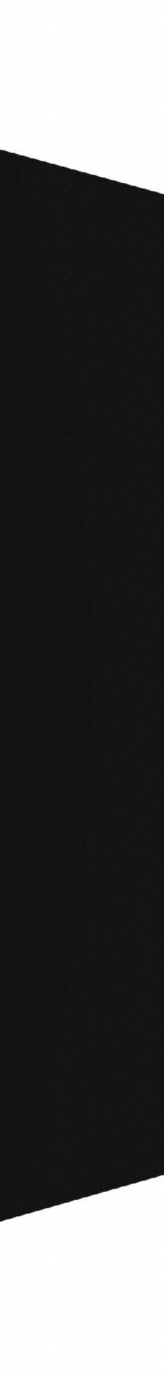 HADRIAN Partition Panel: Solid Plastic HDPE, Plastic, Black, 55 in Ht, 34 in Wd, 1 in Thick (MPN X30034-211). Key specifications — Door Swing: Out Swing; Brand: HADRIAN; Color: Black; Finish/Texture: Plastic.