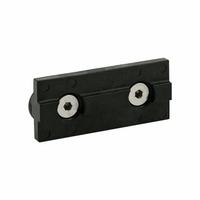 T-Slot Framing System Rollers: 15 Series, 2 25/32 in L x 1 1/4 in W x 33/64 in H, Black, Smooth (MPN 6893-1). Key specifications — Brand: 80/20; Housing Material: UHMW PE; Finish: Smooth.