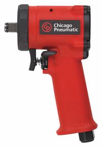 CHICAGO PNEUMATIC Air Impact Wrench: Compact, 1/2 in Drive, Pistol-Grip, Square, Std, Friction Ring (MPN CP7732). Key specifications — attr1321013: NPT; attr1321019: Compact; attr1321030: CHICAGO PNEUMATIC; attr1321012: Standard; attr1321025: Square.
