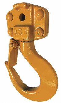 HARRINGTON Bottom Hook Assembly: Manual Chain Hoists, 10,000 lb Compatible Load Capacity, CB (MPN M3021A050). Key specifications — Compatible Hoist Type: Manual Chain Hoists; Product Type: Bottom Hook Assembly; Compatible Series: CB; Manufacturer Part Number: M3021A050; Included Components: Safety Latch.