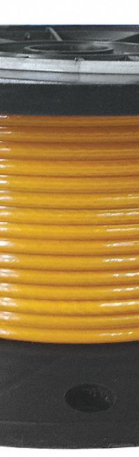 APPROVED VENDOR Wire Rope: Polypropylene, Galvanized Steel, 7 x 7, 340 lb Working Load Limit, Yellow (MPN 2VJX9). Key specifications — End Type: Plain; Brand: APPROVED VENDOR.