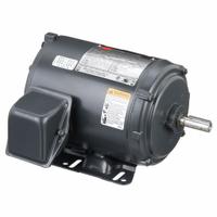 DAYTON General Purpose Motor: Rigid Base Mount, Totally Enclosed Fan Cooled, 1 hp, 208-230/460V AC (MPN 48ZJ83). Key specifications — Brand: DAYTON; Nameplate Voltage @ 60 Hz: 208-230/460V AC; Full Load Current @ 60 Hz: 3.5/1.8 A; Nameplate RPM @ 60 Hz: 1,750 RPM; Motor Enclosure: TEFC.
