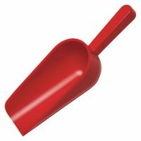 Scoop: Sterile, Polystyrene, 250 mL Capacity - mL, 8 1/2 fl oz Capacity - oz, 19.1 cm Overall Lg (MPN H36906-2008). Key specifications — Standards: FDA Grade Material; Color: Red; Product Type: Scoop; Brand: APPROVED VENDOR.
