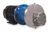 OBERDORFER Rotary Gear Pump: 1 hp Horsepower, 115/230V AC, 316 Stainless Steel Body, 316 SS Gear (MPN SM21016CWM1-N47). Key specifications — Brand: OBERDORFER; Gear Material: 316 SS; Ports: 1/2" FNPT.