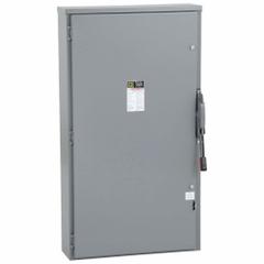 SQUARE D Safety Switch: Fusible, 400 A, Three Phase, 240V AC, Galvanized Steel, Indoor/Outdoor (MPN H325R). Key specifications — Brand: SQUARE D.