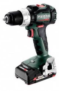 METABO Drill-Driver Kit: Gen Purpose, 1/2 in Chuck, 21,000 RPM Max., Brushless, Battery Included (MPN BS 18 LT BL 2.0AH). Key specifications — attr1169525: Brushless.
