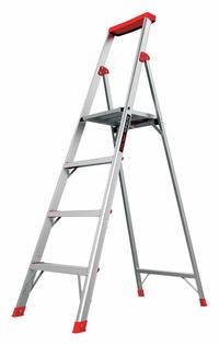 LITTLE GIANT Platform Stepladder: 6 ft Ladder Size, Aluminum, 300 lb Load Capacity, 14 lb Wt (MPN 15270-001). Key specifications — Brand: LITTLE GIANT; Included Features: Comfort Top Step.