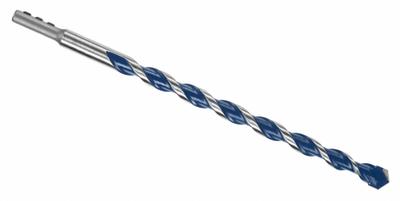 BOSCH Round Hammer Drill: 5/16 in Drill Bit Size, 7 1/2 in Max Drilling Dp - Round-Shank Masonry Drill Bits