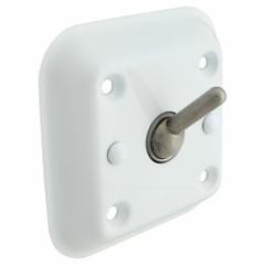 BESTCARE Ligature-Resistant Hook: 1 Hooks, Stainless Steel, Enviro-Glaze, 40 lb Release Point, 1 (MPN WH1830-SLPT). Key specifications — Material: Stainless Steel.