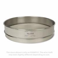 ADVANTECH Standard Stainless Steel Cloth Test Sieve: Stainless Steel, 12 in Outside Dia, 3 in Ht (MPN 80SS12I). Key specifications — Screen Material: Stainless Steel; Brand: ADVANTECH; Frame Material: Stainless Steel; Standards: ASTM E11; US Standard Screen Size: #80.