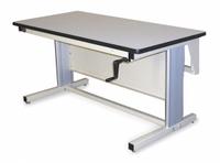 PRO-LINE Workbench: Adj Ht, Laminate, 72 in x 30 in, 330 lb Overall Load Capacity, Beige (MPN EL7230P). Key specifications — Brand: PRO-LINE.
