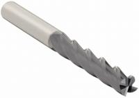 WIDIA HANITA Square End Mill: Carbide, TiAlN Coated, 4 Flute, 3/4" Mill Dia, 4" LOC, 7" OAL (MPN I4S0750T400X)