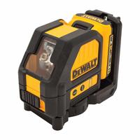 DEWALT Line Laser: 2 Lines and 0 Dots, Green Beam, 0 Planes, 100 - 200 ft Range w/o detector (MPN DW088LG-K). Key specifications — attr935979: Li-Ion; attr934757: DEWALT; attr936112: ±1/8 in @ 30 ft; attr936114: Pendulum Self-Leveling; attr935981: Target.