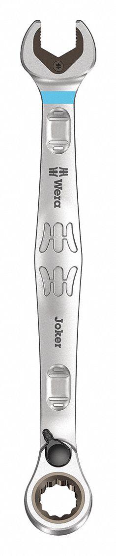 WERA Combination Wrench: Alloy Steel, Nickel Chrome, 11 mm Head Size, 6 1/2 in Overall Lg, Offset (MPN 05020066001). Key specifications — attr309600: 11 mm; attr309611: Nickel Chrome; attr309610: Alloy Steel; attr309604: Yes; attr309612: No; attr309613: No; attr309615: No; attr324932: WERA.